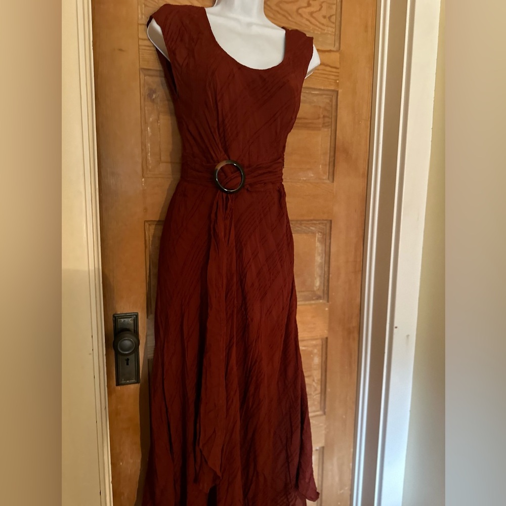 Anthropologie •Guinevere Maxi Dress• size 04 - Picture 3 of 9